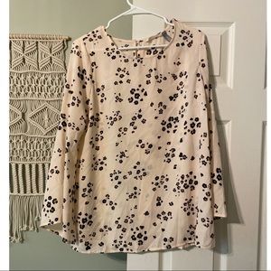 Lot of 4 size small, long-sleeved maternity blouses